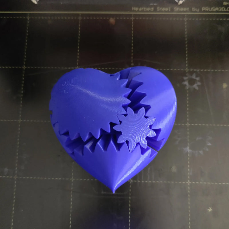 💗3D Printed Heart Gears💗