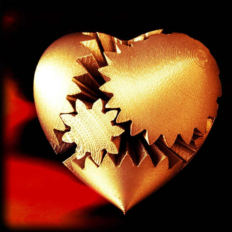 💗3D Printed Heart Gears💗