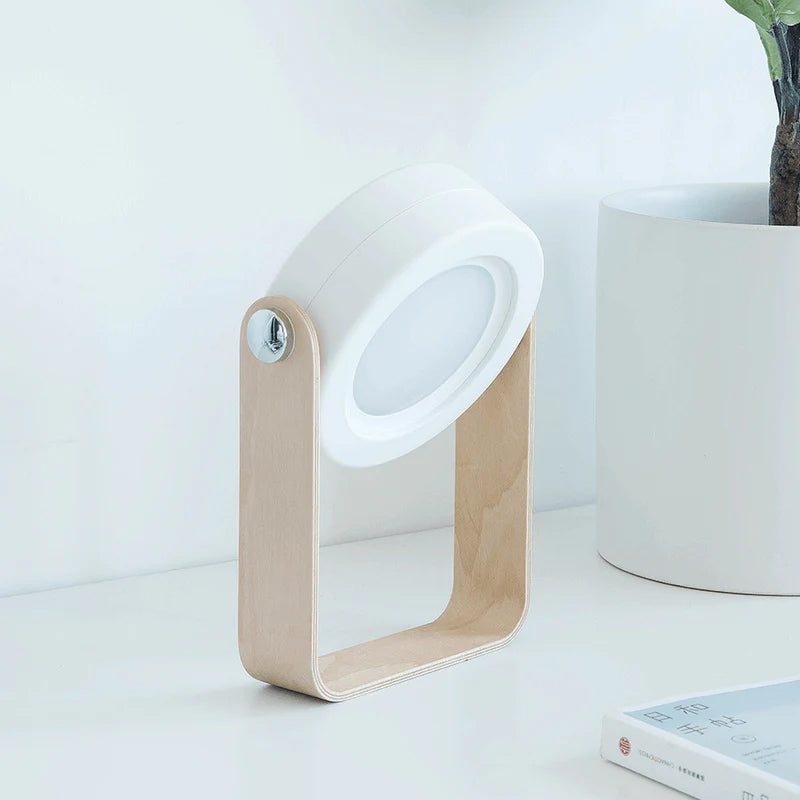 Creative Wooden Telescopic Lamp