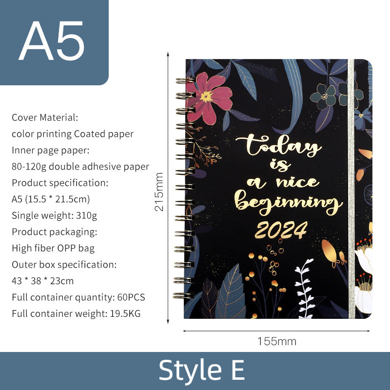 2024 Personalized Weekly and Monthly Planner