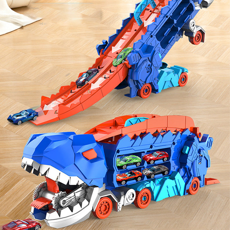 Transport Dinosaur Truck with Foldable Sliding