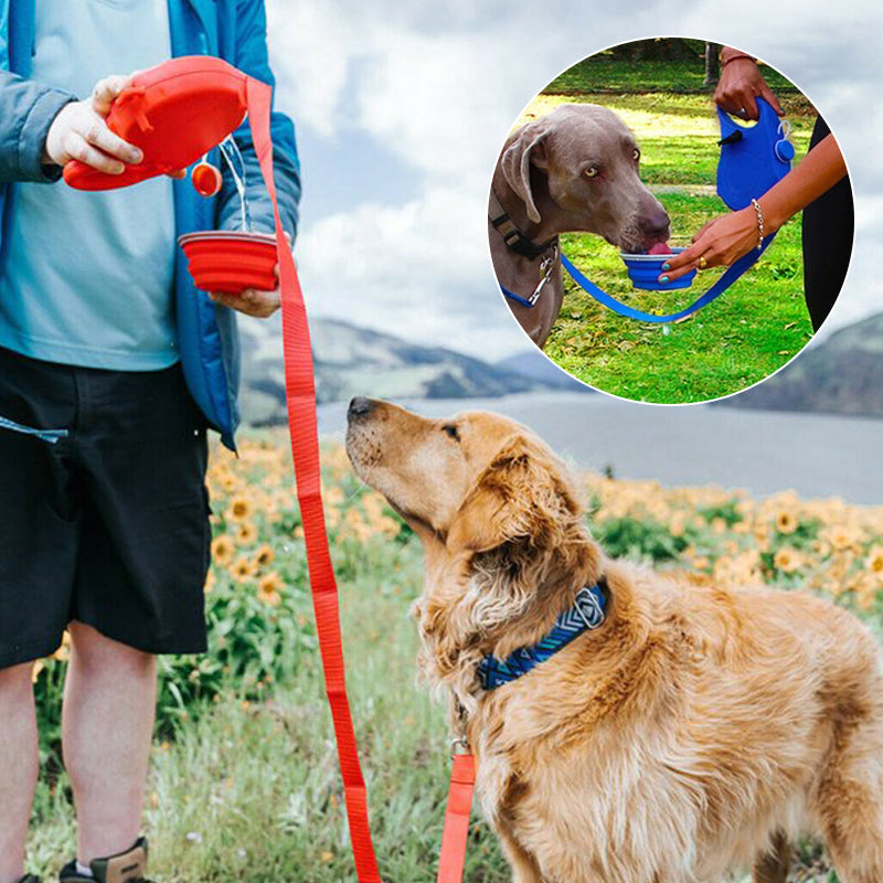 TrustOwl™ 4 in 1 Dog Retractable Leash