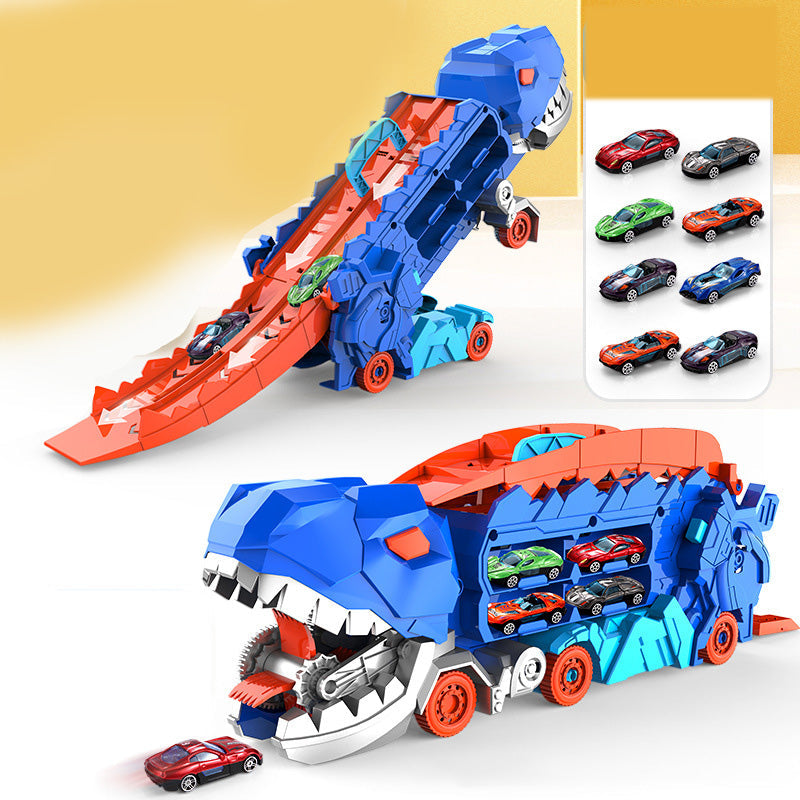 Transport Dinosaur Truck with Foldable Sliding