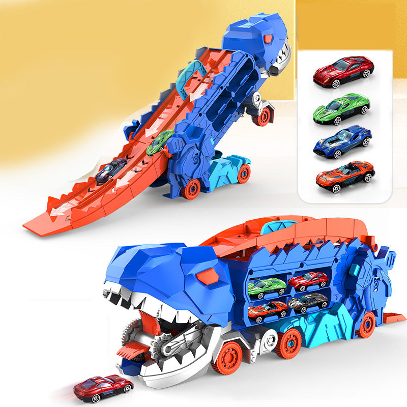 Transport Dinosaur Truck with Foldable Sliding