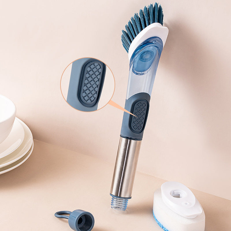 4-in-1 Soap Dispensing Dish Brush Set