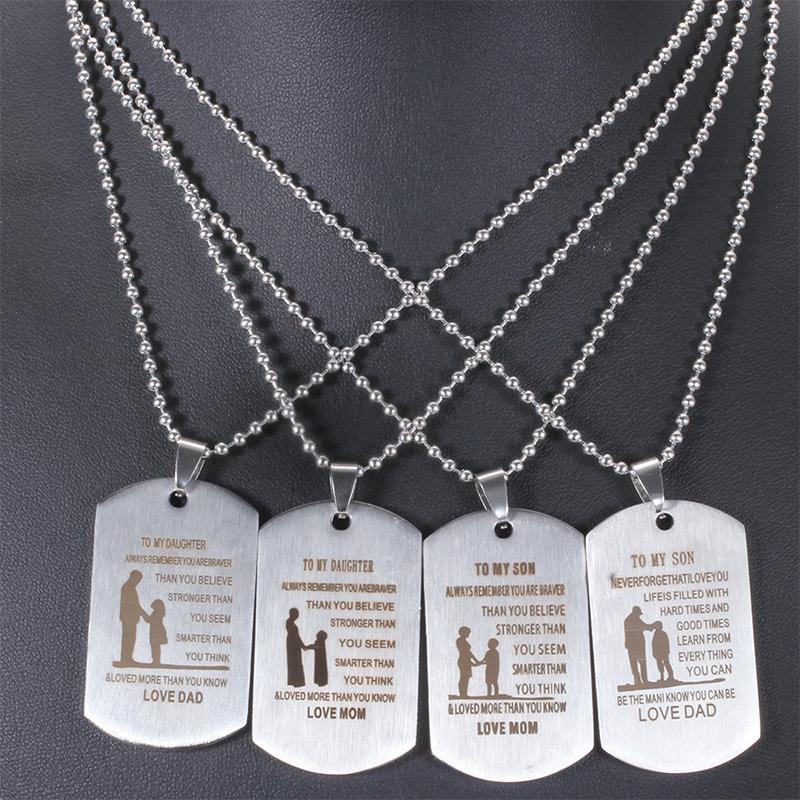 To My Kids - Stainless Steel Necklace