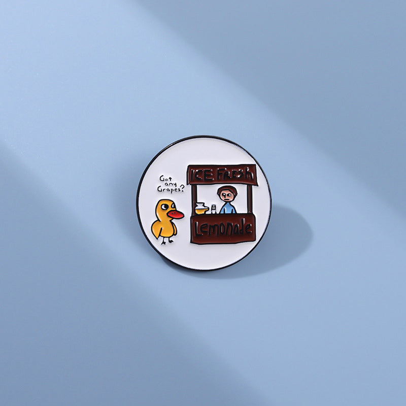 Cute Duck Brooch