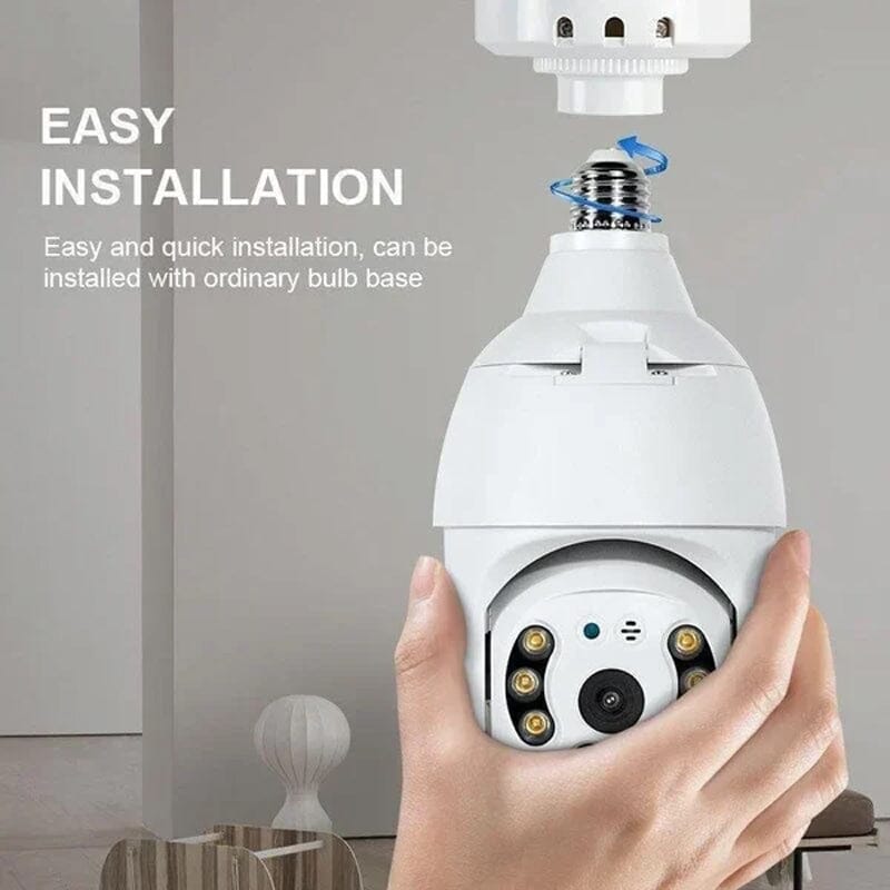 Wireless Wifi Light Bulb Camera / Security Camera