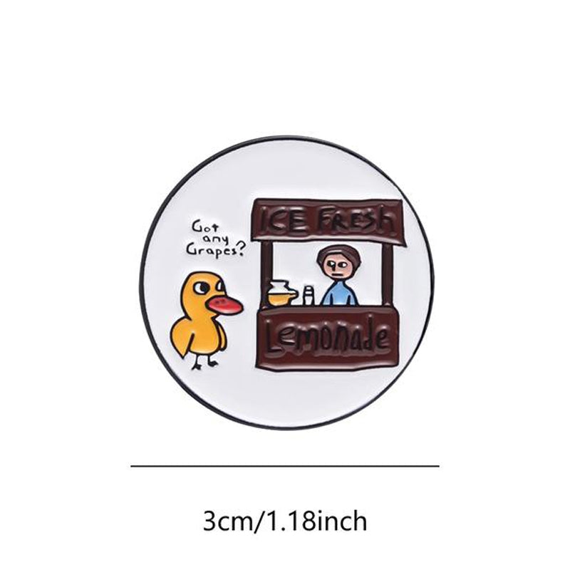Cute Duck Brooch