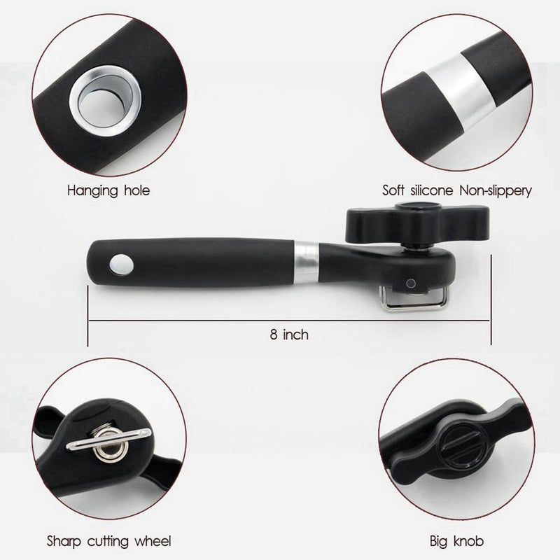 Stainless Steel Safe Cut Can Opener-Final Clearance Sale！