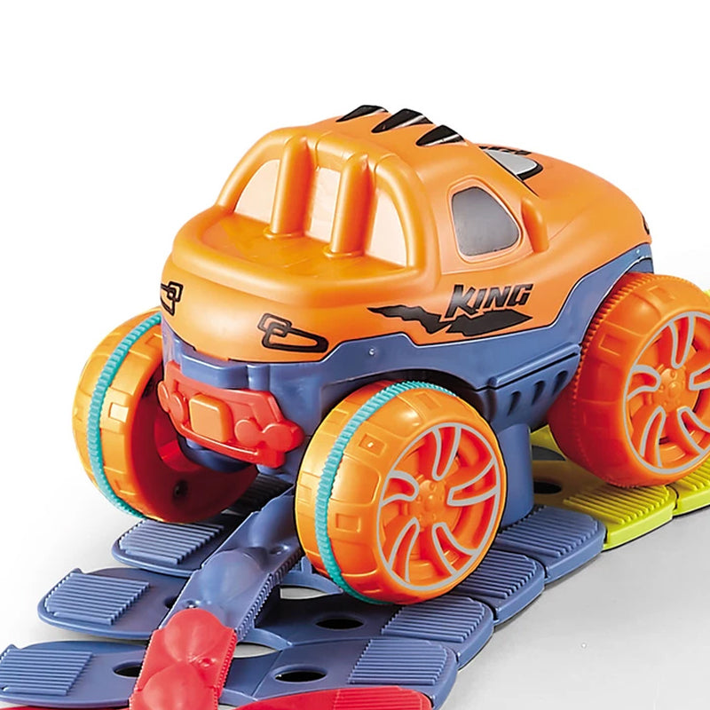 Variable Inverted High-speed Electric Track Car with Light