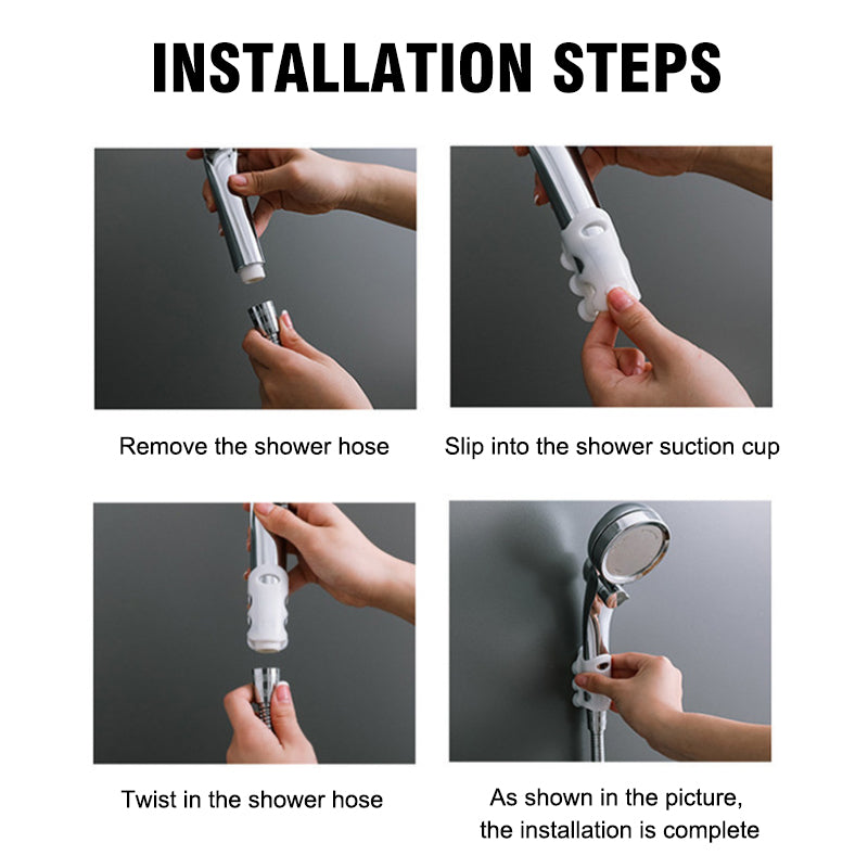 Shower Head Suction Holder