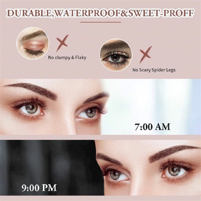 Flash Diamond Waterproof Silk Fiber Thick Lengthening Mascara