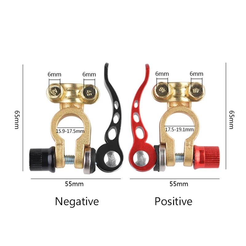 Toolless Quick Disconnect Battery Terminal (1 Pair)